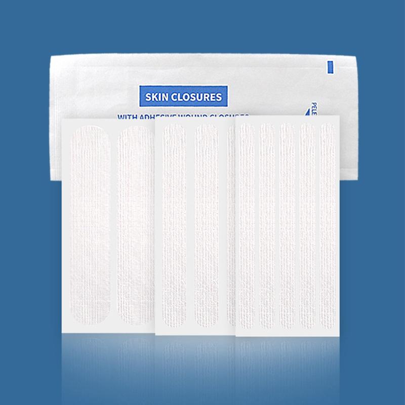 2/3/5 Strips 10cm Adhesive Sterile Medical Bandage Strips Wound Closure Tapes Skin Repair First Aid Surgical Breathable Tape
