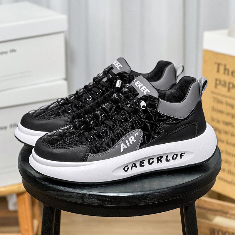 Мужские повседневные кроссовки на толстой подошве — фото 5