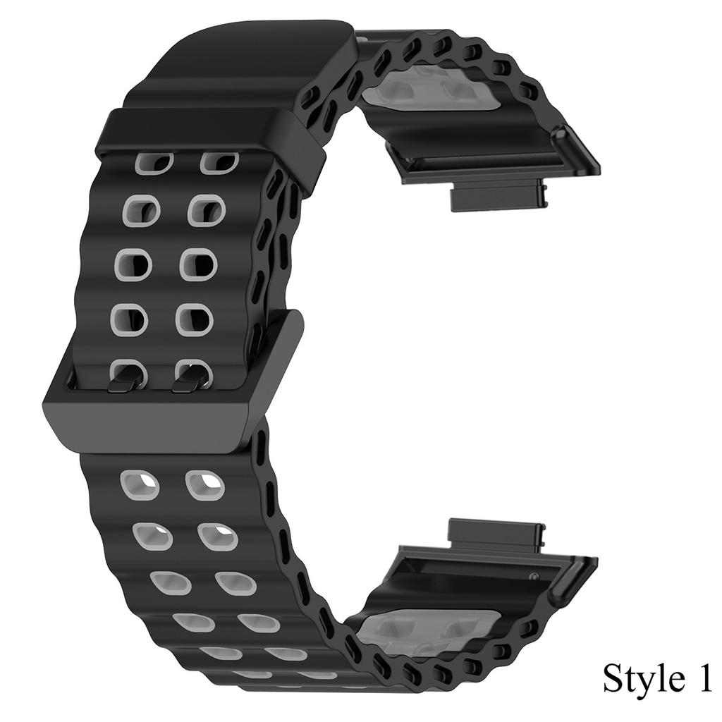 Voor Redmi Watch 6 Siliconen Polsband Voor Redmi Watch 5/4 Horlogebandje Voor Xiaomi Mi Band 8/9Pro Ademend Bandje Sportarmband