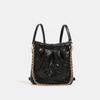 Diamond-patterned-style hobo bag 2024 women's spring-summer new mini backpack niche high-end single-shoulder crossbody bag