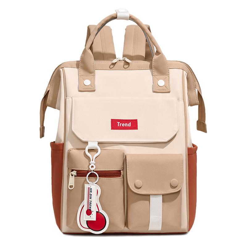 Schoolbag Mi Bag Multifunctional Maternal and Infant Bag Portable Multipurpose Large Capacity Fashion Mom Bag Travel with Baby Maternity Bag