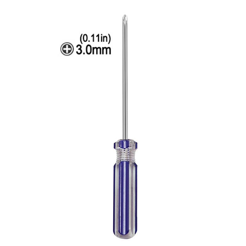Mini Short-Handled Phillips & Flathead Screwdriver for Game Console Repair