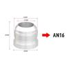 External Thread Straight Male Weld Fitting Adapter AN4-AN20 Weld On Fittting Bung Nut  Car