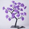 Lighting Rose Flower Table Tree Light Desk Top Bonsai Lighted Tree