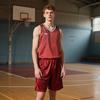 Under Armour Basketball Knit Comfortable Sleeveless Vest Men tops Deep-Red 25500122-610