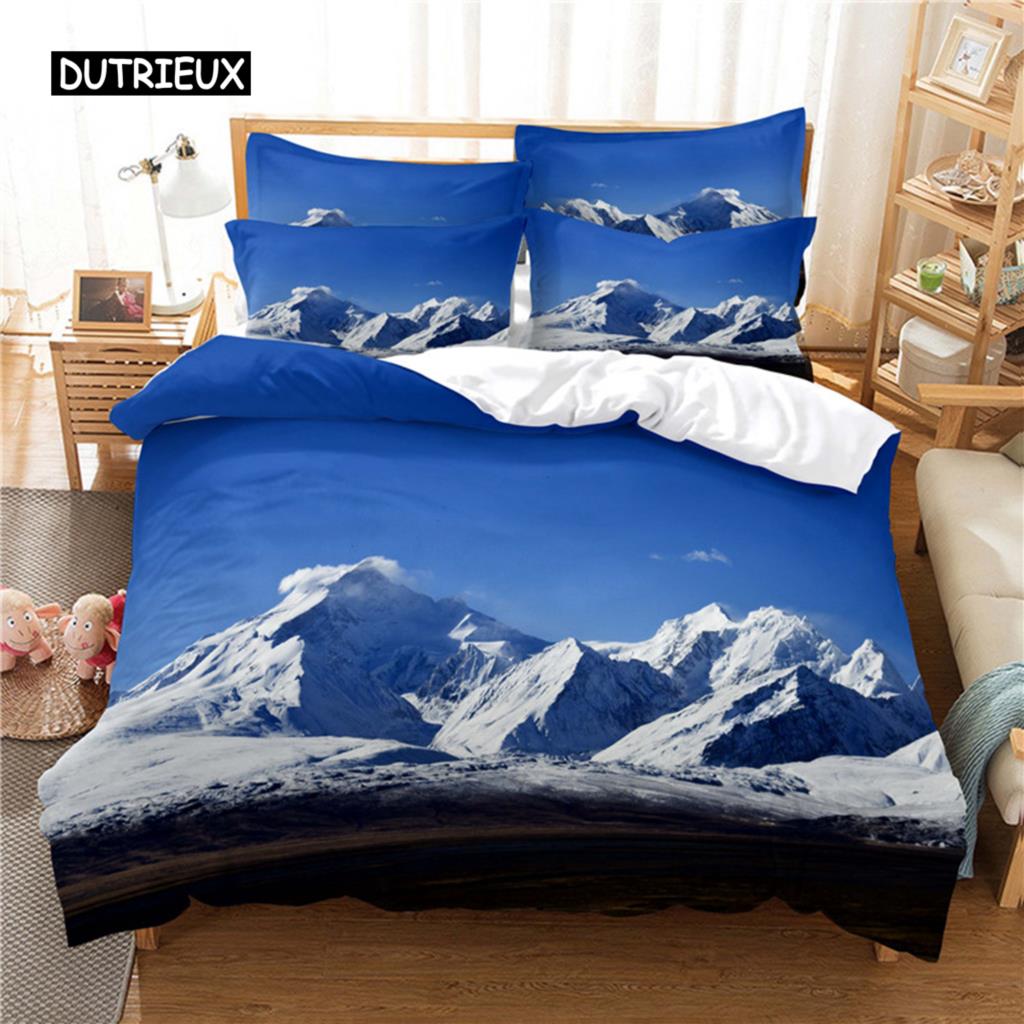 Schöne Landschaft Bettwäsche Set Bettbezug Set 3d Bettwäsche Digitaldruck Bettwäsche Queen Size Bettwäsche Sets Mode Designs