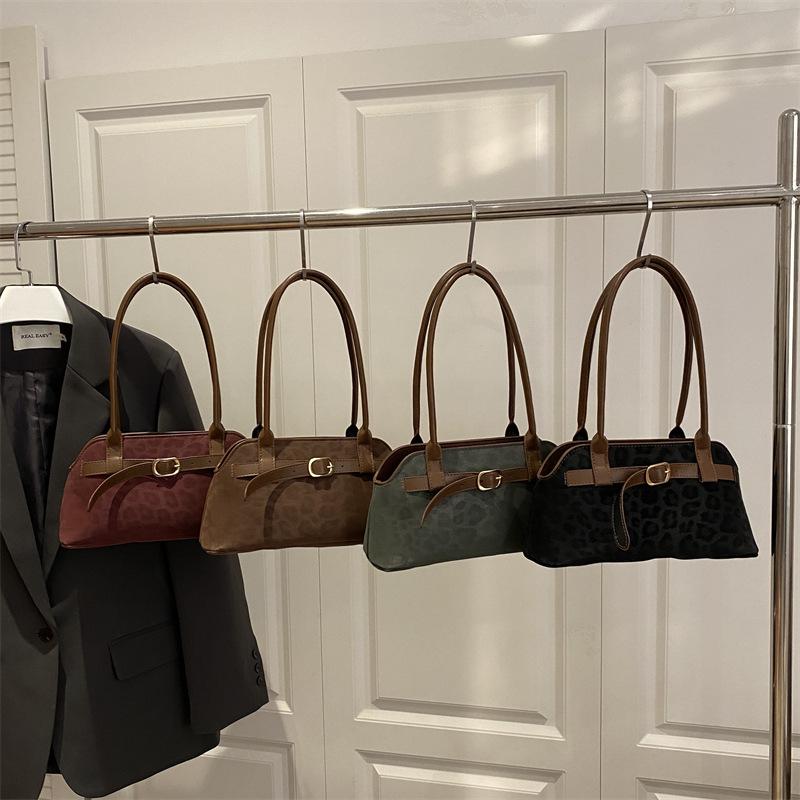 Spring Trendy Casual Office Commuting Shoulder Bag with Strap Across The Back