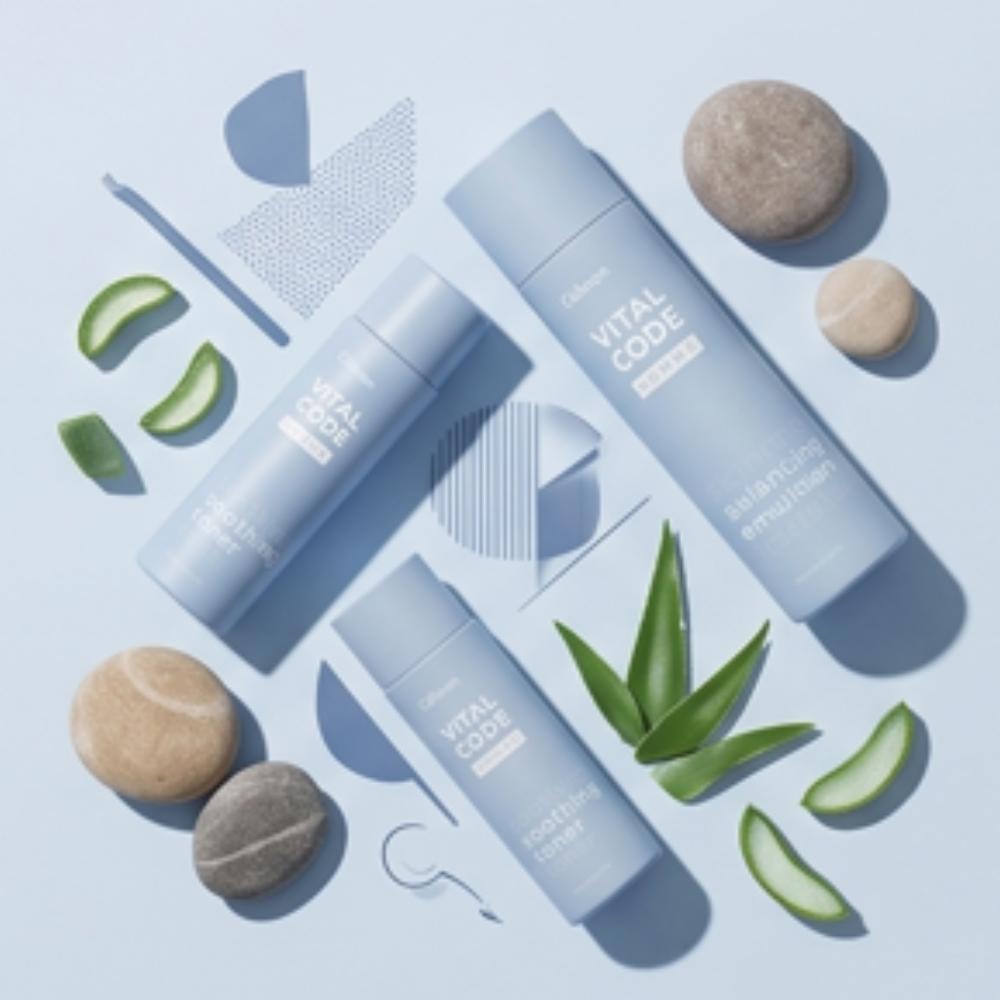 Celltrion Skincare / סט טיפוח Celinon Vital Code Homme / שגרת טיפוח לגברים מחייה ומאזנת שמן-לחות (טונר + תחליב) /מקוריאה