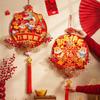 Red Fu Character Hanging Luck Spring Festival Decorations Props Entrance Door Ornament Large