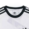 Adidas Originals 3-Stripes Vintage Tee - Casual Round Neck Logo Short Sleeve Men Tops White CW1203