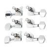 Small     Enclosed Locking Tuners 3L 3R Metal String Tuning Pegs Guitar Accessories