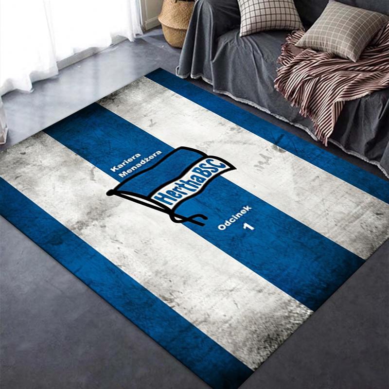 Hertha Bsc Carpet Rug For Living Room Bedroom Home Sofa Decorationkids Play Nonslip Floor Mat