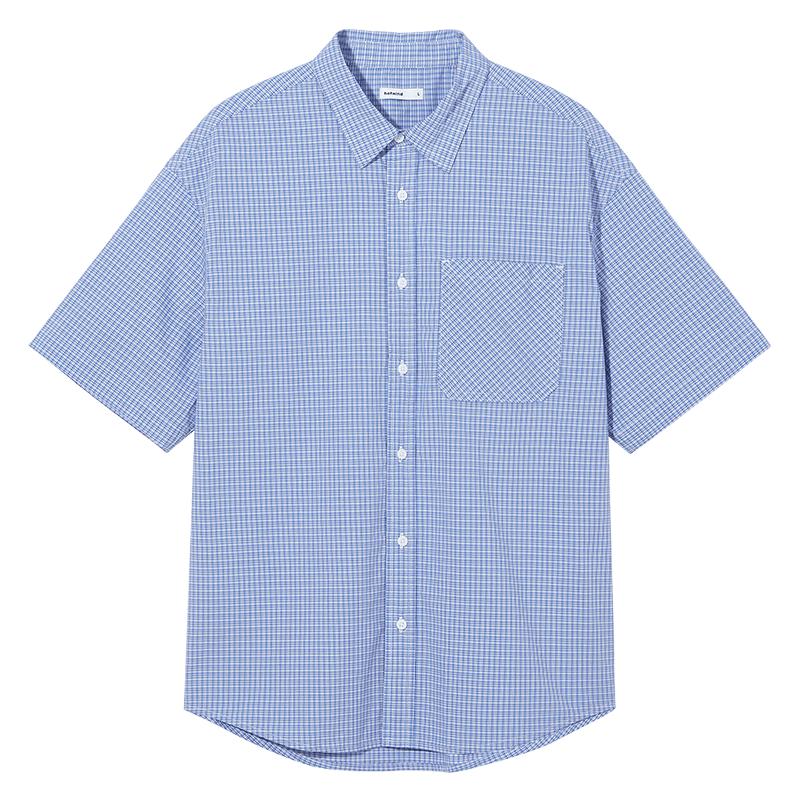 

Мужская клетчатая рубашка с коротким рукавом Hotwind S