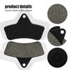 Motorcycle Front or Rear Brake Pads for Arctic Cat 250 300 375 400 454 Bearcat 500 650 H1 Auto Utility 2x4 4x4 1996-2007