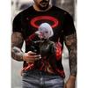 2026New Men's Cool Tattoo Girl Graphic T-Shirts Street Trend 3D Print Personality