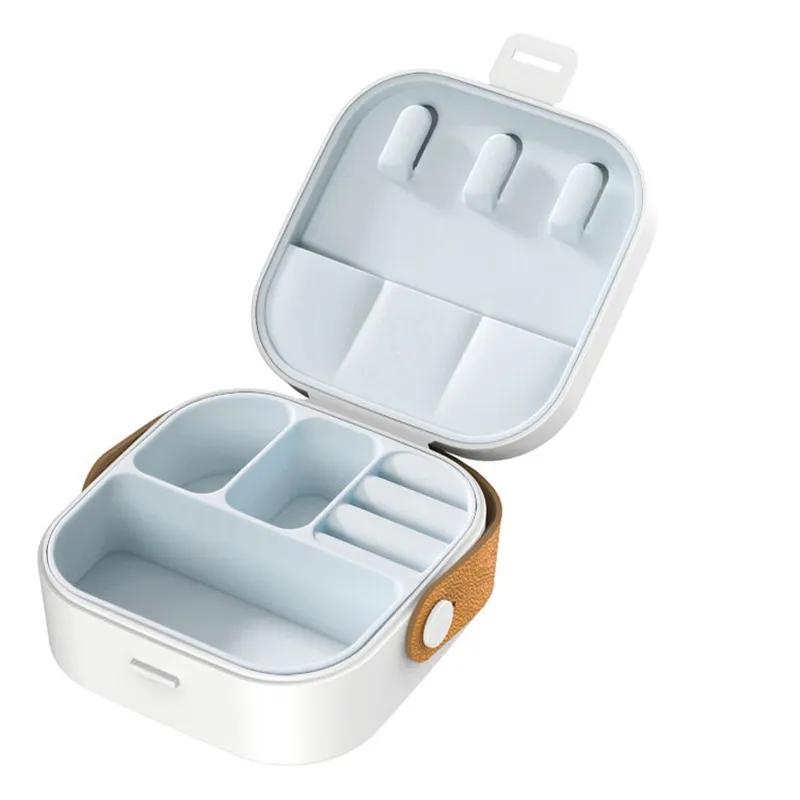 Simple And Exquisite Jewelry Storage Box Portable And Multifunctional Separated Jewelry Lipstick Decoration Organizing Box YLE25