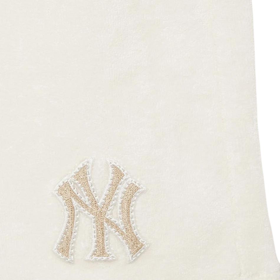 New MLB Basic Terry Shorts Casual Shorts Women's White 3FSPB0533-50CRS