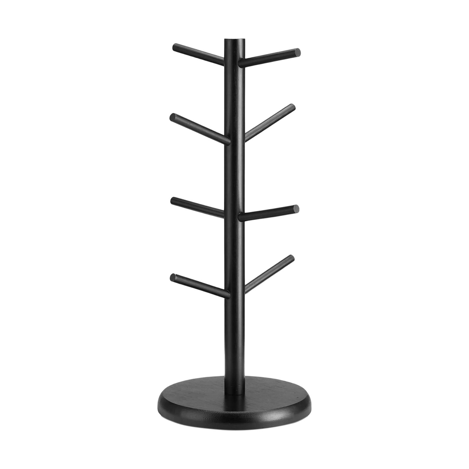 Multi Layer Wooden Cup Holder Rotating Cup Storage Rack Storage Rack One Size чёрный 2640₽