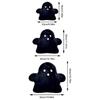 Halloween Home Decor Cotton White Cloud Ghost Pillow Kawaii Soft Plush Toy Funny Cozy Cushion