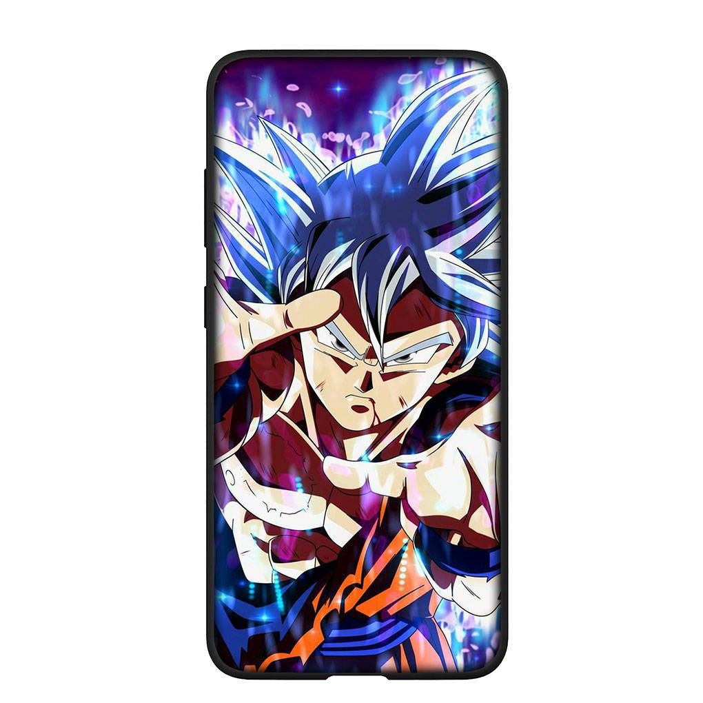 Telefono dėklas, skirtas Samsung Galaxy S25 S24 S23 iPhone 16 15 Xiaomi Redmi Note 14 13 12 16E 11 Pro Max XR OPPO Moto Super Dragon Ball Goku DragonBall dangtelis