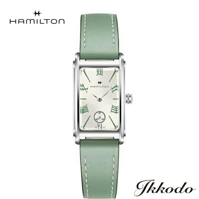 

Bonus Store +10% Hamilton HAMILTON Ardmore Quartz Ladies Silver Dial Green Index Genuine 2 Year Warranty H11221014