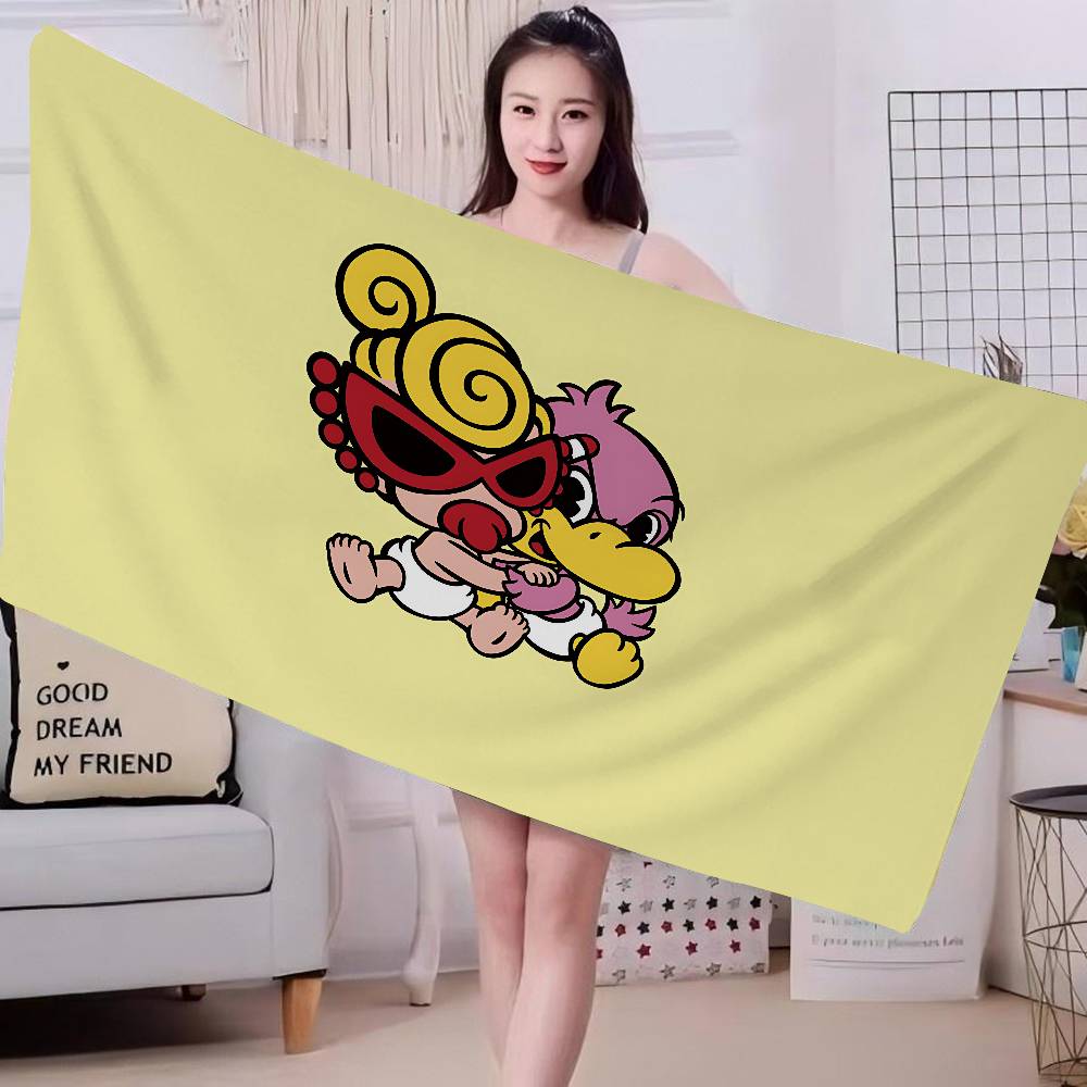 Japan Fashion H-Hysteric M-Mini Microfiber Printed Beach Towel Mountain Climbing Yoga Beach Swimming Running Absorbent Towel