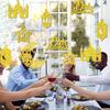 12x Ramadan Hanging Ornaments Rustic Eid Mubarak Pendants for Wall Tree Door