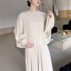 High-End 2026 Pleated Plus Size Loose Shirt - Versatile for Autumn and Spring Lazy Casual Style