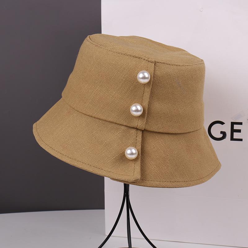 Spring New Letter Fisherman Hat Children Wide Brim Sunshade Sunscreen Hat Showing Face Small Leisure Beach Basin Hat