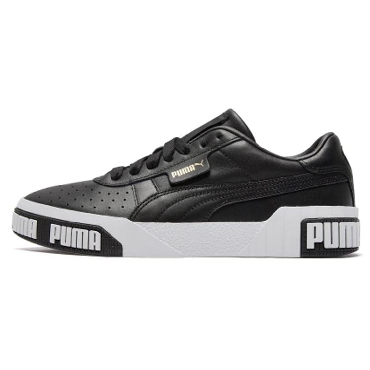 (WMNS) PUMA Cali Bold  Black Metallic Gold  Women s 370811-03 EU 35.5