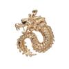New Fashion Animal Dragon Brooch Metal Lapel Pins Men 'S Suit Shirt Vintage Badge Corsage Brooches Jewelry Accessories