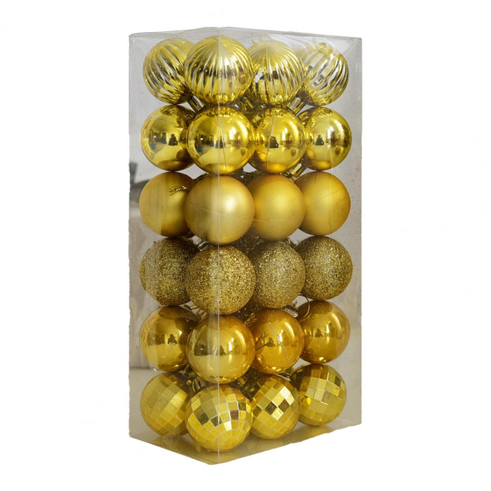 Bruchsichere Weihnachtskugeln Weihnachtskugeln Kunststoffkugeln 36 Stück Mini Bruchsichere Weihnachtskugeln Glänzend Matt