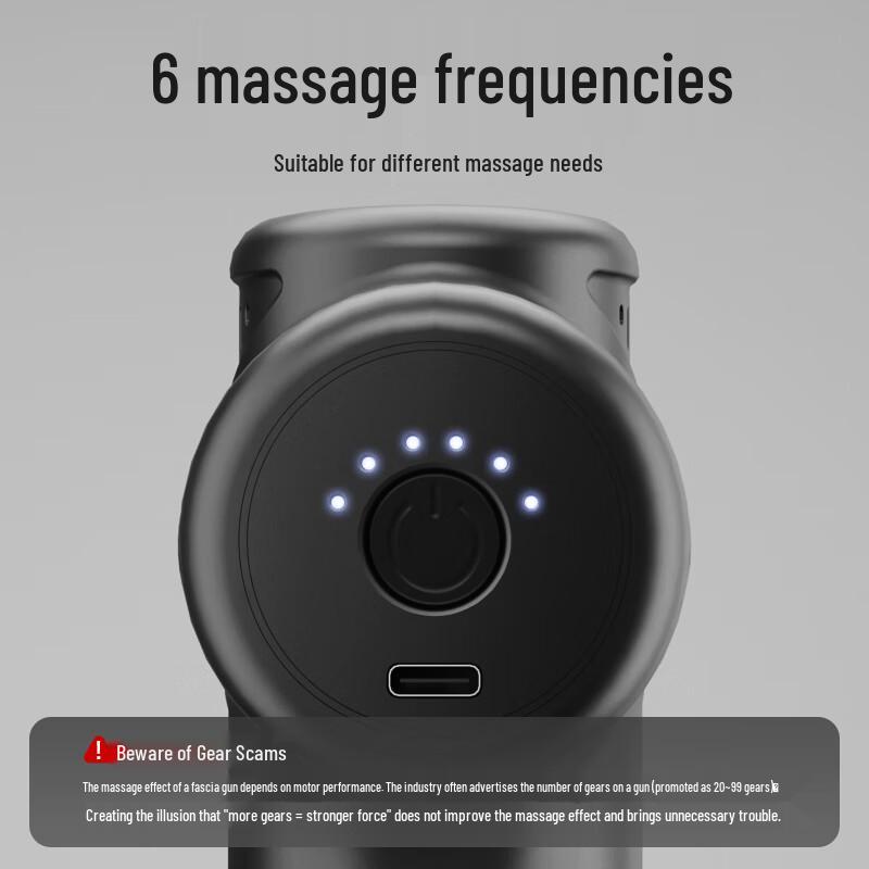 AUX Mini Fascia Massage Gun CN plug (adapter included)