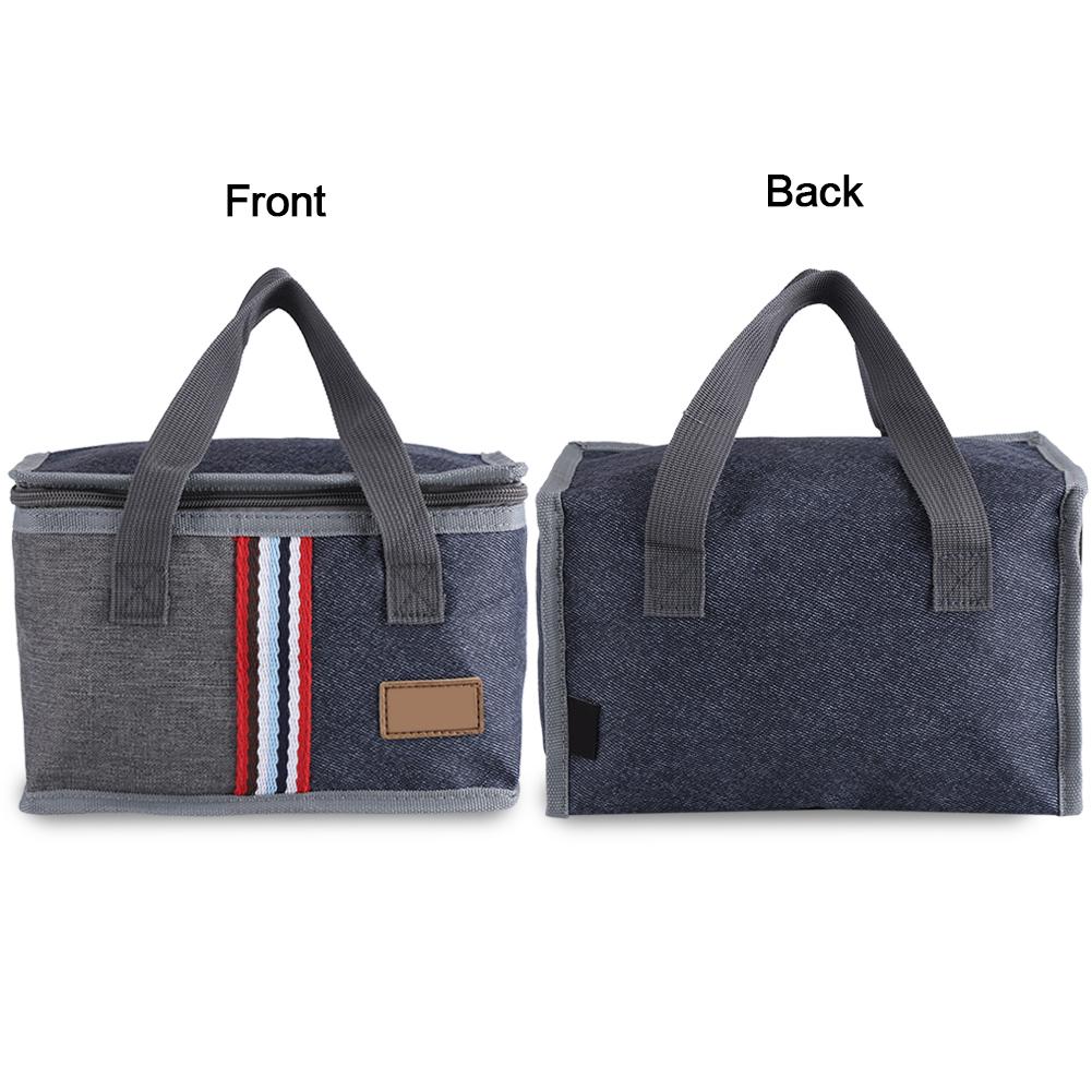 Lunch Bag, Insulated Thermal Bag, Keeps Food Warm or Cold for Hours, for Work, School, Picnic, Travel, Camping, Bch