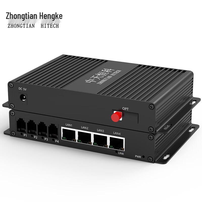 Telephone and Network Fiber Optic Multiplexer