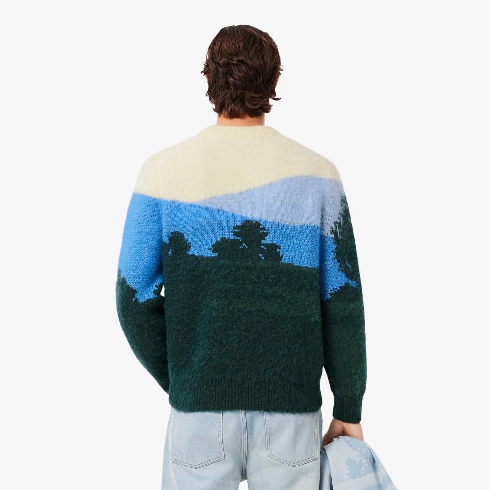 [Lacoste] Men's Holiday Jacquard Sweater AH5945-55N9IK