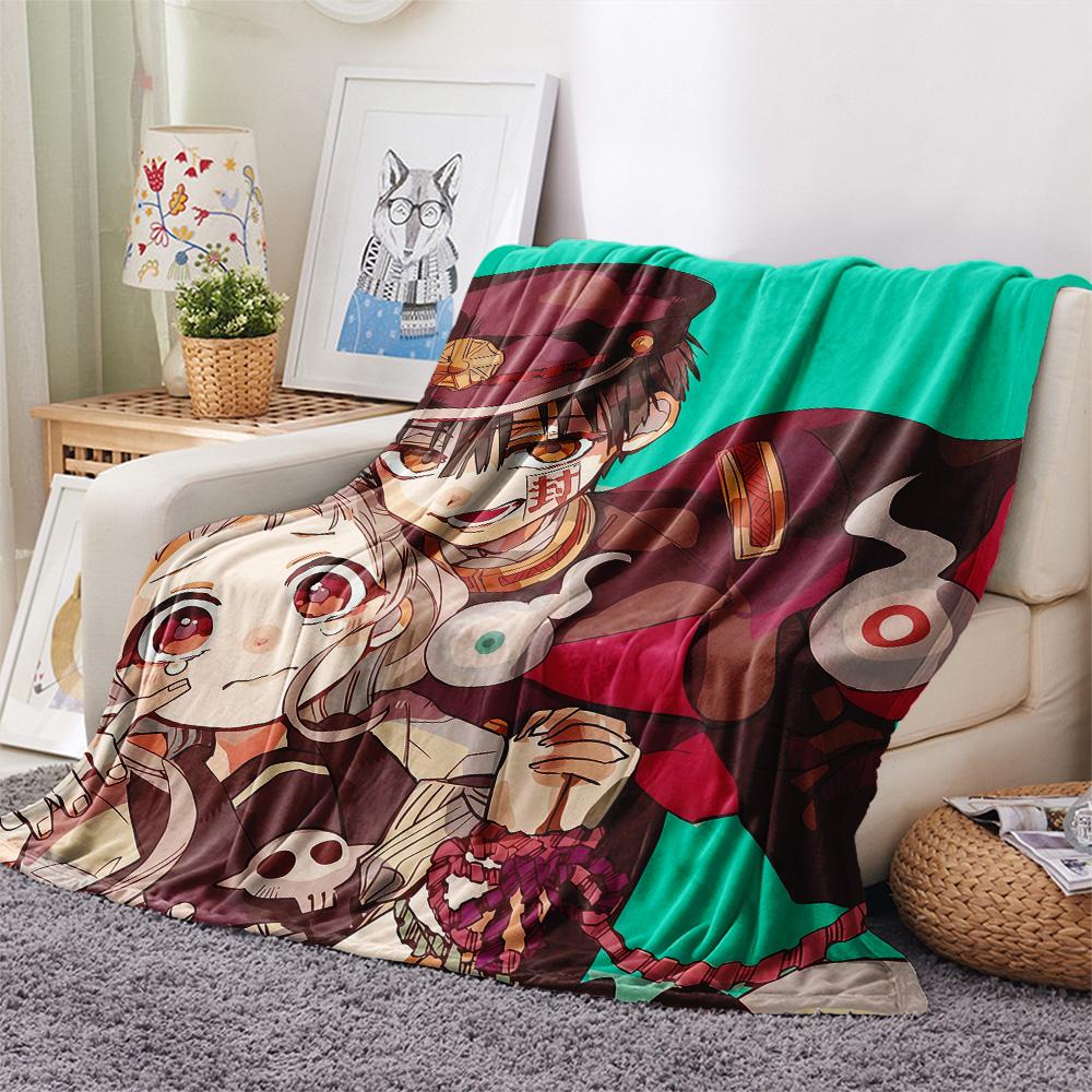 Toilet‑Bound Hanako‑kun2 Flannel Blanket, High quality Comfortable for All Seasons, Home Decor, Warmth and Comfort