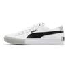 Puma Bari Casual Cv Versatile Comfortable Shock Absorbing Lightweight Breathable Low Top Sneakers Unisex Sneakers White Black 389383-01