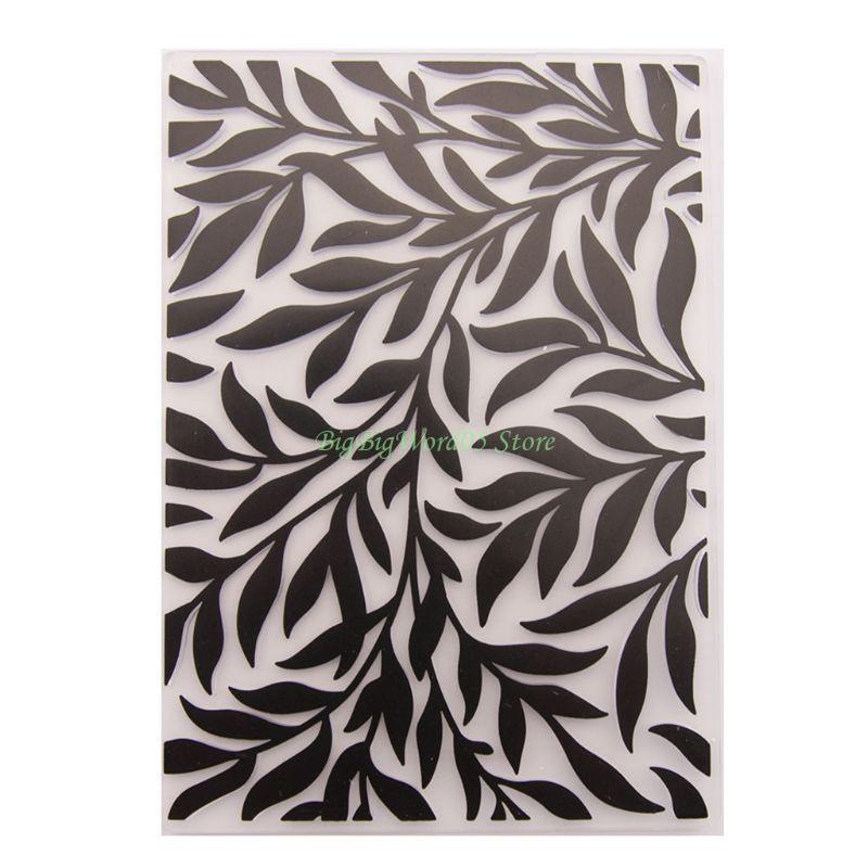24TE 9 Styles Plastic Embossing Folder Template for DIY Scrapbooking Photo Album Card
