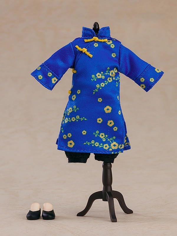 Nendoroid Doll Outfit Set Chinese Clothes Long Length G12932 [Blue]