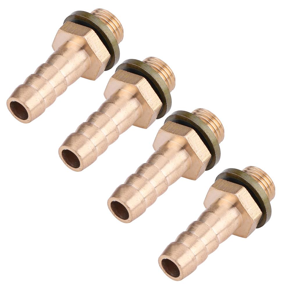 

4 шт. Мотоциклетный масляный радиатор Система масляного охлаждения Переходник с полым винтом M8 M12*1,25 мм M10x1mm