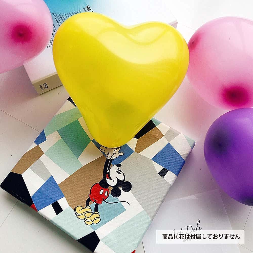Art Deli Disney Mickey Mouse IKEBANA Poster 20cm X Made In Lightweight Disney Panel, 20cm, Japan, Fabric, IKE-DSNY-1807-08