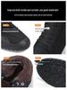 Men's Winter High-Top Canvas Boots with Velvet Lining - Warm, Durable, Cold-Proof Work Shoes