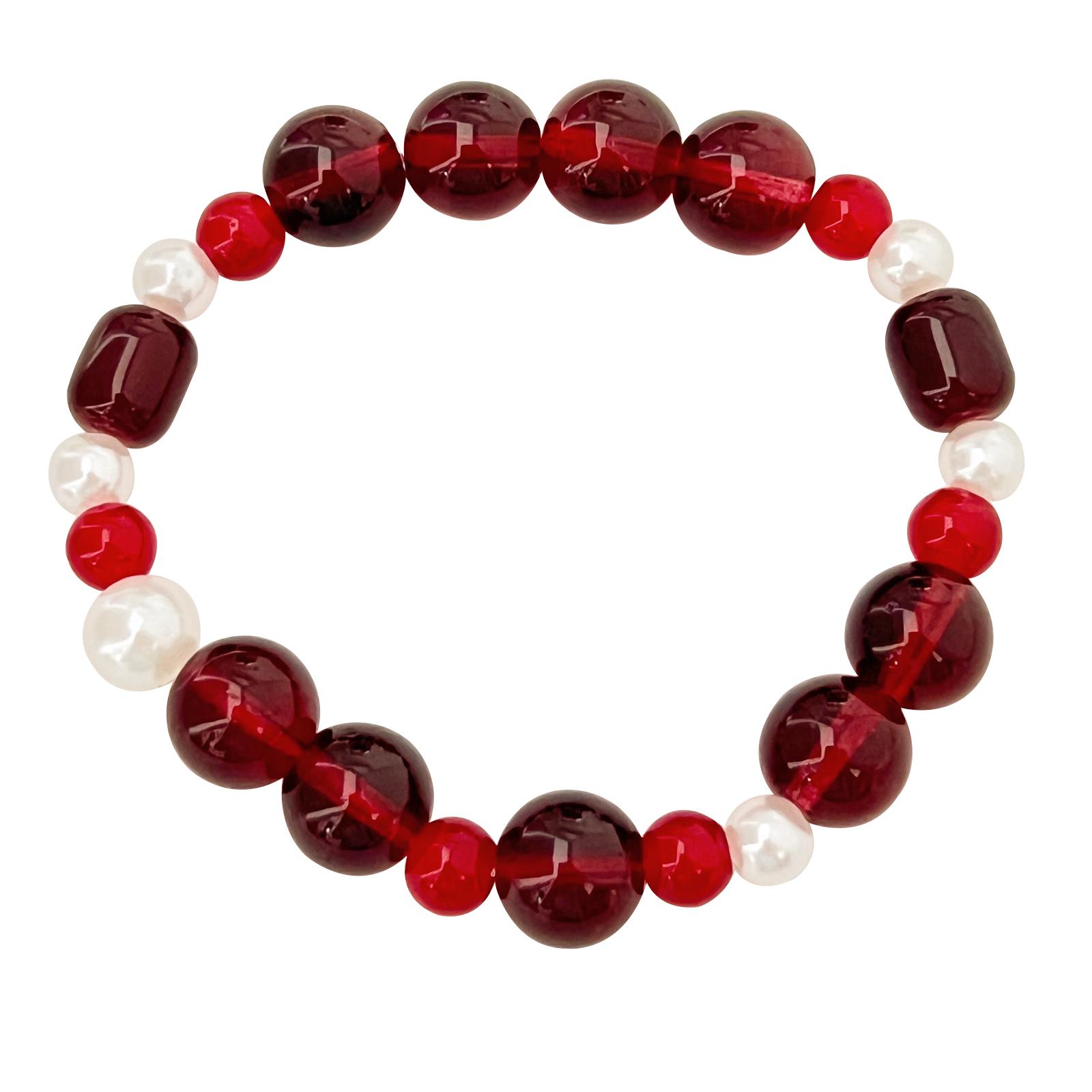 

Браслет из стеклянных камней для женщин, ручная работа, круглые бусины, браслеты-бенглы, DIY ювелирные изделия, шармы