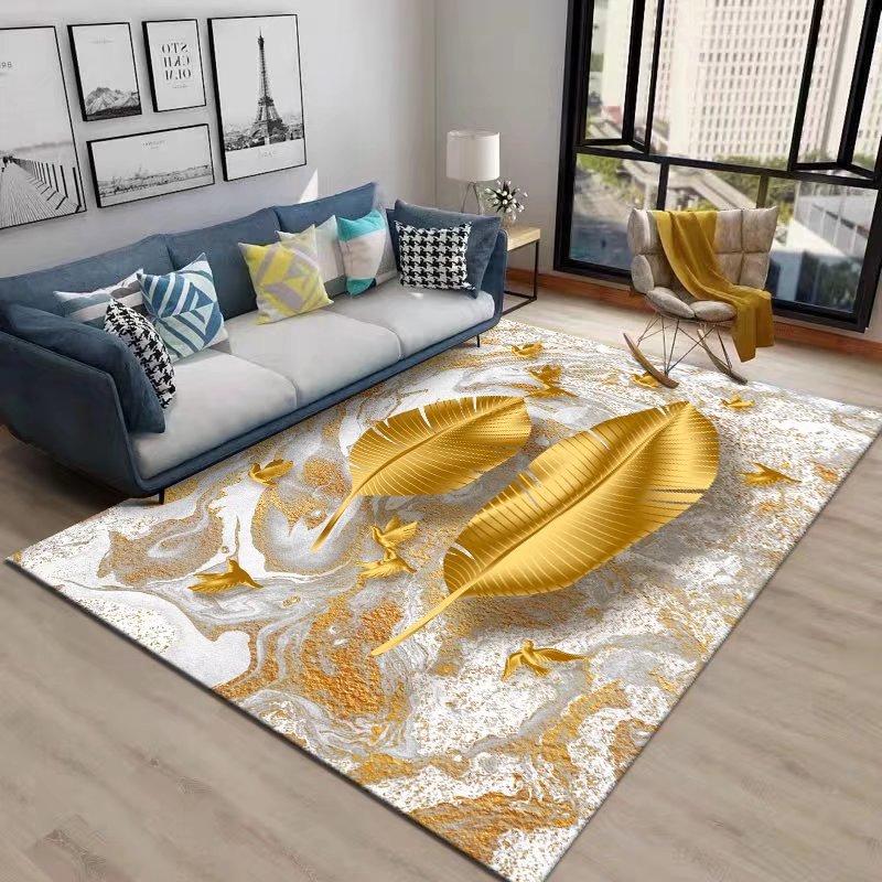 3D Art Pattern Print Carpet Modern Living Room Carpets Lounge Sofa Decoration Rug Soft Comfortable Bedroom Bedside Floor Mat