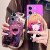 Anime Punk Girl Phone Case for POCO M6 M5 M4 M3 X7 X6 X5 X4 X3 F6 F5 F4 Pro GT 5G Colour Printing Protective Cover Luxury Pretty