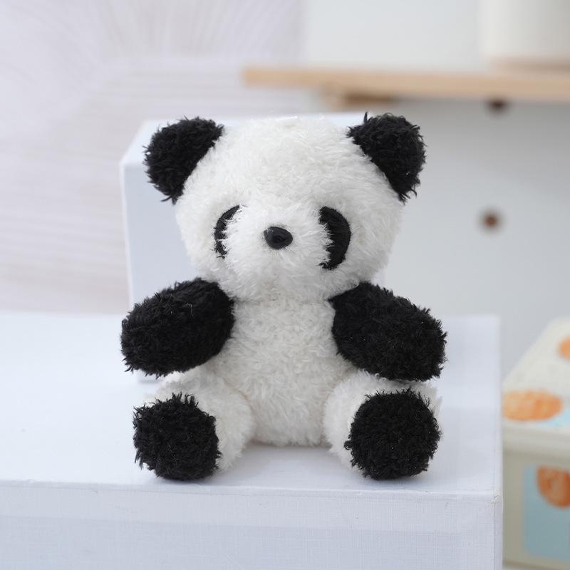 Adorable Panda Plush Keychain Pendant - Cute Pet Doll Gift