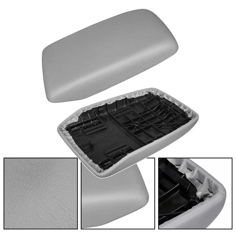 Car Armrest Cover Leather Pad Center Console Cushion Cap Styling Accessories Decoration For Toyota Highlander Kluger 2008-2013