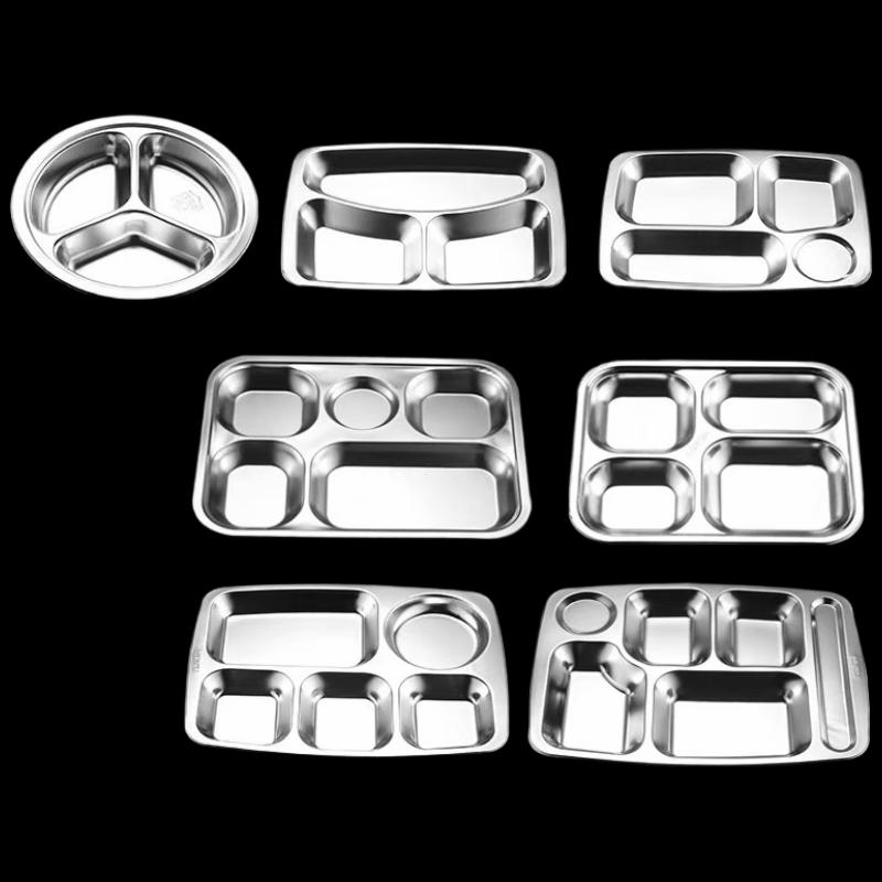 Morona Stainless Steel Divided Lunch Tray