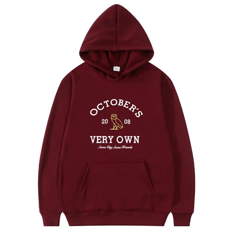 Felpa di Ottobre Uomo Propria Felpa con Cappuccio Stampata a Manica Lunga Pullover Autunno Top Casual